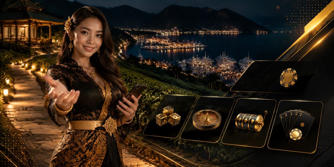 Dealer permainan meja live dalam sesi kasino m4uhd